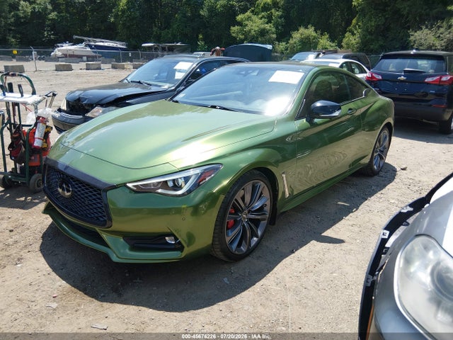 45676226 :رقم المزاد ، JN1FV7EL2KM440453 vin ، 2019 Infiniti Q60 3.0t Red Sport 400 مزاد بيع