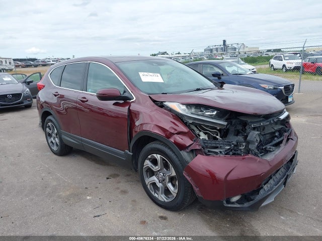 Продажа на аукционе авто 2019 Honda Cr-v Ex, vin: 5J6RW2H59KL011804, номер лота: 45676334