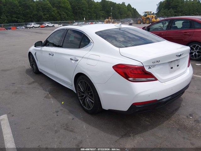 Продаж на аукціоні авто 2019 Genesis G70 2.0t Advanced, vin: KMTG34LA8KU018423, номер лоту: 45676337