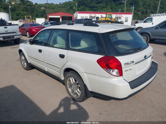 Продажа на аукционе авто 2009 Subaru Outback 2.5i, vin: 4S4BP60C996331621, номер лота: 45676357