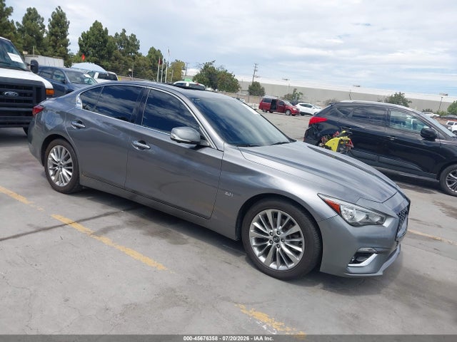 45676358 :رقم المزاد ، JN1EV7AR7KM552834 vin ، 2019 Infiniti Q50 3.0t Luxe مزاد بيع