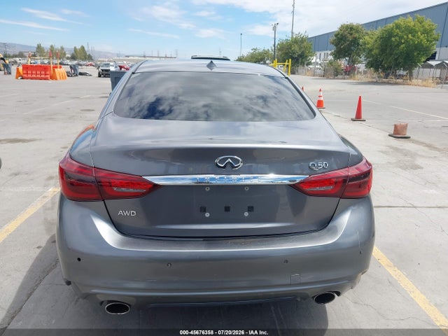 Aukcja sprzedaży 2019 Infiniti Q50 3.0t Luxe, vin: JN1EV7AR7KM552834, numer aukcji: 45676358