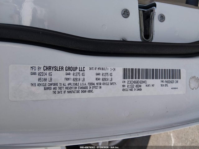 Dodge Charger Se 2014 2C3CDXBG8EH220451 Image 9