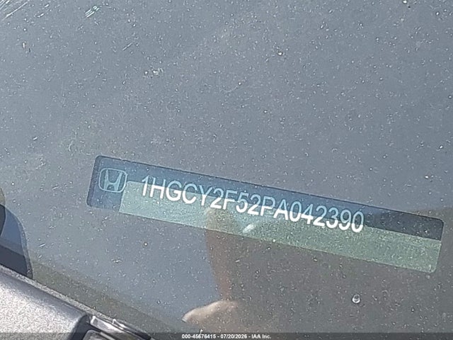 Продажа на аукционе авто 2023 Honda Accord Hybrid Sport, vin: 1HGCY2F52PA042390, номер лота: 45676415