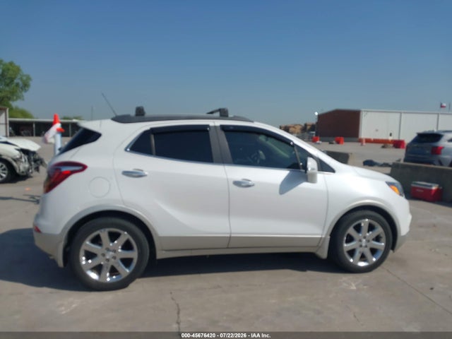 2017 Buick Encore Premium მანქანა იყიდება აუქციონზე, vin: KL4CJDSB2HB115497, აუქციონის ნომერი: 45676420