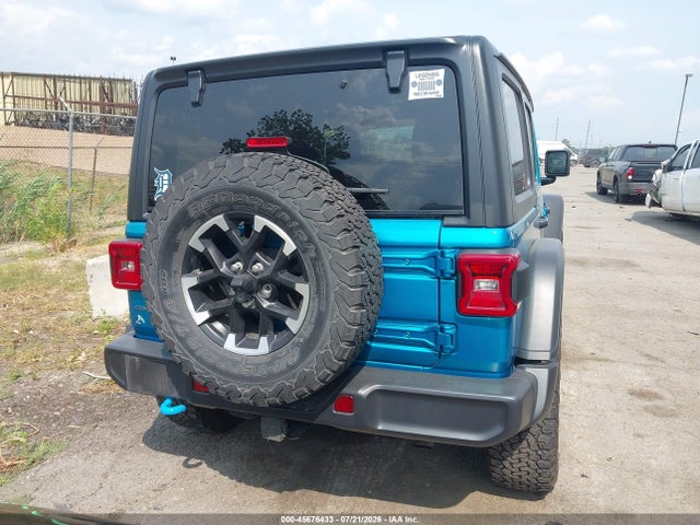2024 Jeep Wrangler 4xe Rubicon 4xe მანქანა იყიდება აუქციონზე, vin: 1C4RJXR67RW228091, აუქციონის ნომერი: 45676433
