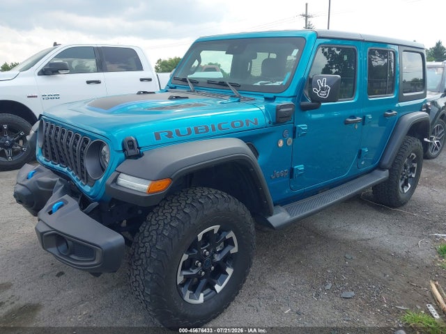 2024 Jeep Wrangler 4xe Rubicon 4xe მანქანა იყიდება აუქციონზე, vin: 1C4RJXR67RW228091, აუქციონის ნომერი: 45676433