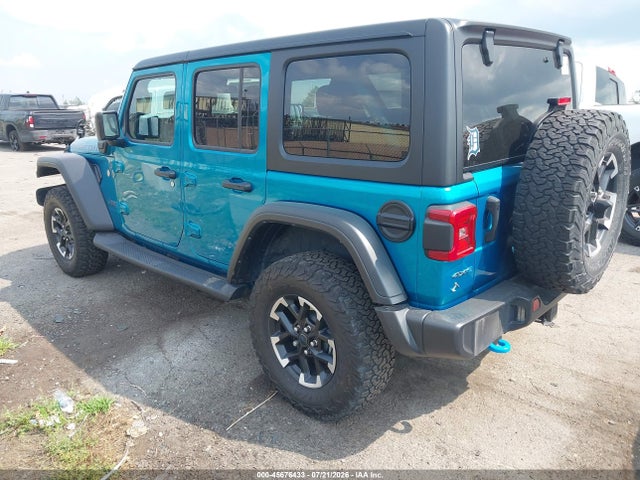 2024 Jeep Wrangler 4xe Rubicon 4xe მანქანა იყიდება აუქციონზე, vin: 1C4RJXR67RW228091, აუქციონის ნომერი: 45676433