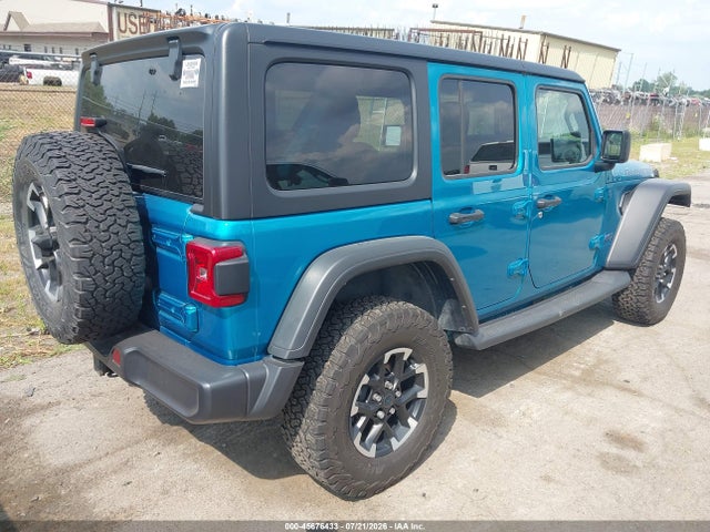 2024 Jeep Wrangler 4xe Rubicon 4xe მანქანა იყიდება აუქციონზე, vin: 1C4RJXR67RW228091, აუქციონის ნომერი: 45676433