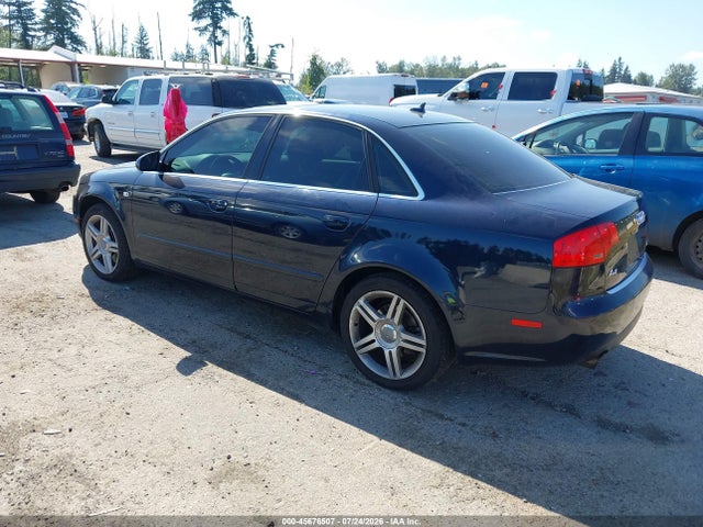 Aukcja sprzedaży 2007 Audi A4 2.0t, vin: WAUDF78E67A083864, numer aukcji: 45676507