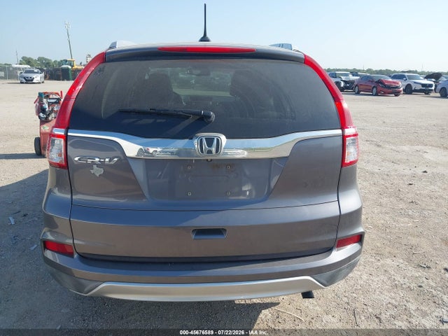 2015 Honda Cr-v Ex-l მანქანა იყიდება აუქციონზე, vin: 2HKRM3H73FH537195, აუქციონის ნომერი: 45676589