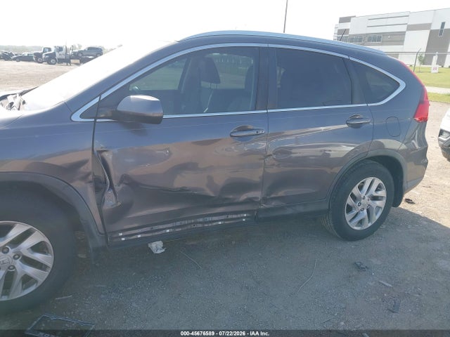 2015 Honda Cr-v Ex-l მანქანა იყიდება აუქციონზე, vin: 2HKRM3H73FH537195, აუქციონის ნომერი: 45676589