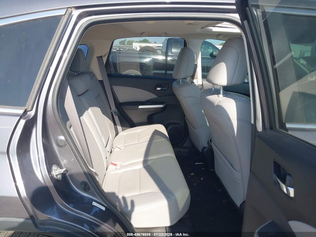 2015 Honda Cr-v Ex-l მანქანა იყიდება აუქციონზე, vin: 2HKRM3H73FH537195, აუქციონის ნომერი: 45676589