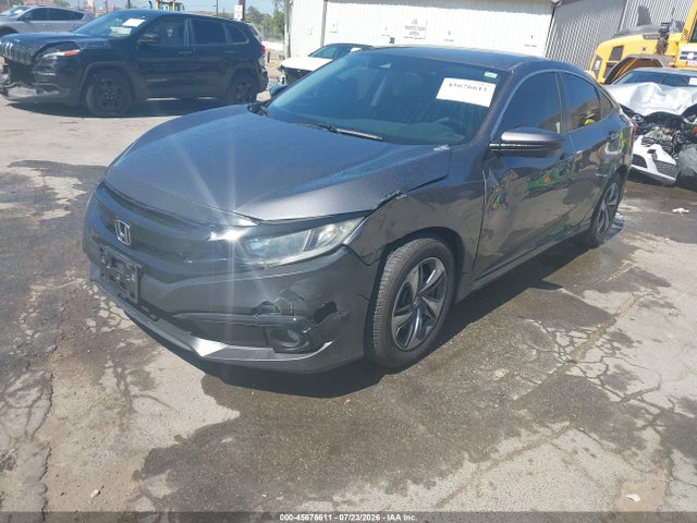 Honda Civic Lx 2019 2HGFC2F67KH584566 Image 2
