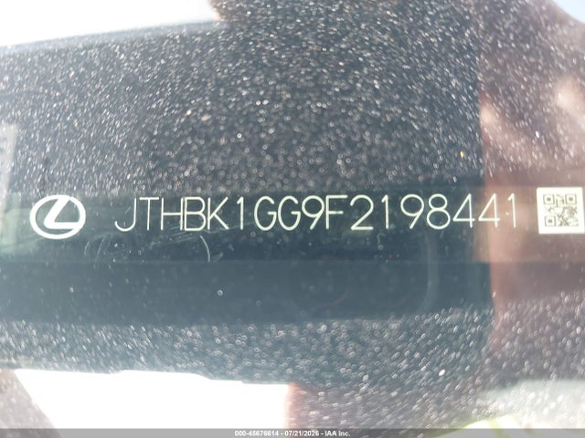Продажа на аукционе авто 2015 Lexus Es 350, vin: JTHBK1GG9F2198441, номер лота: 45676614
