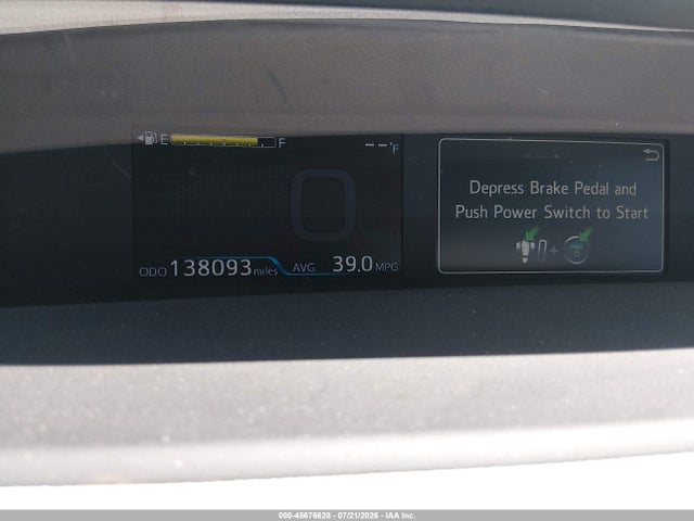 JTDKARFU5L3106449 Toyota Prius L Eco