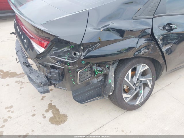 45676636 :رقم المزاد ، KMHLM4DG7SU085460 vin ، 2025 Hyundai Elantra Sel Sport مزاد بيع