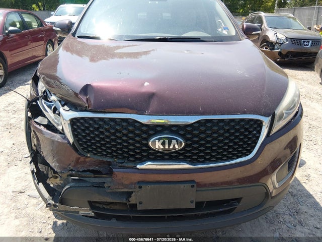 45676641 :رقم المزاد ، 5XYPG4A39HG192244 vin ، 2017 Kia Sorento 2.4l Lx مزاد بيع