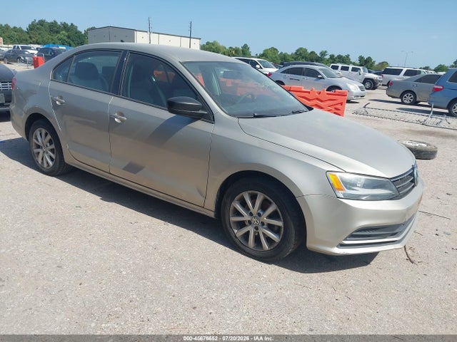 45676652 :رقم المزاد ، 3VWLA7AJXFM263299 vin ، 2015 Volkswagen Jetta 2.0l Tdi S مزاد بيع