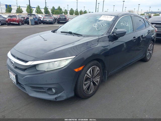 Honda Civic Ex-t 2017 2HGFC1F37HH631085 Image 2