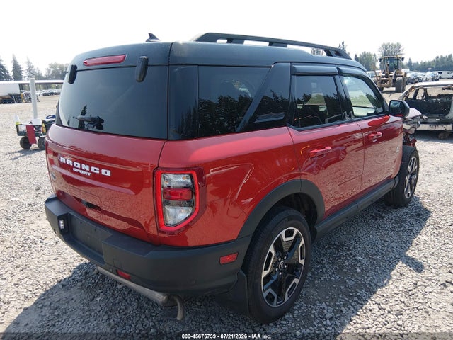 Aukcja sprzedaży 2024 Ford Bronco Sport Outer Banks, vin: 3FMCR9C65RRE07652, numer aukcji: 45676739