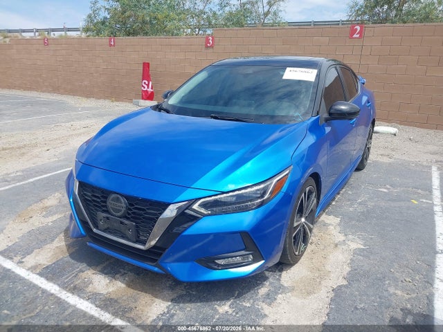 45676862 :رقم المزاد ، 3N1AB8DV1MY216943 vin ، 2021 Nissan Sentra Sr Xtronic Cvt مزاد بيع