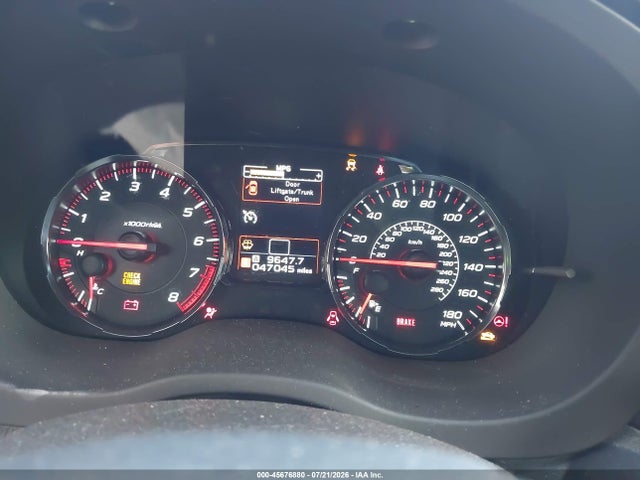 Продаж на аукціоні авто 2021 Subaru Wrx Premium, vin: JF1VA1C66M9822527, номер лоту: 45676880