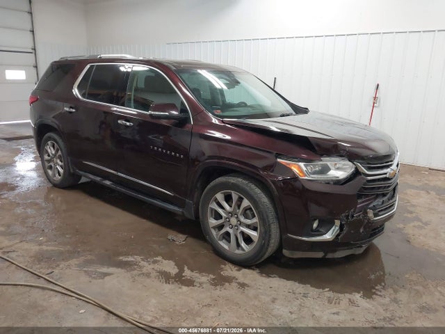 2018 Chevrolet Traverse Premier მანქანა იყიდება აუქციონზე, vin: 1GNEVJKW9JJ130523, აუქციონის ნომერი: 45676881