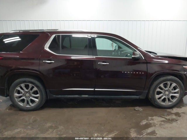 2018 Chevrolet Traverse Premier მანქანა იყიდება აუქციონზე, vin: 1GNEVJKW9JJ130523, აუქციონის ნომერი: 45676881