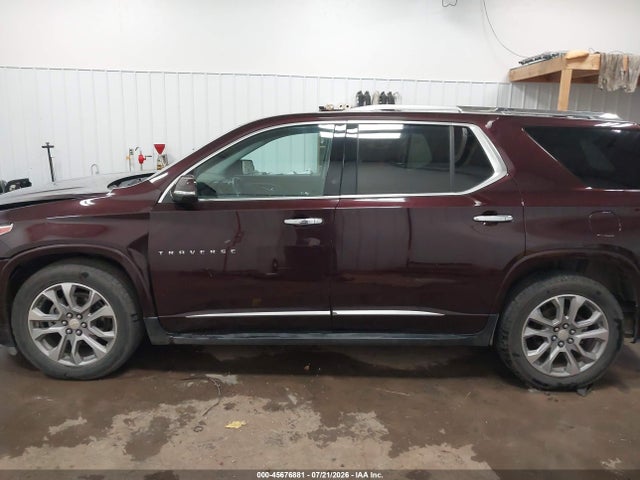 2018 Chevrolet Traverse Premier მანქანა იყიდება აუქციონზე, vin: 1GNEVJKW9JJ130523, აუქციონის ნომერი: 45676881