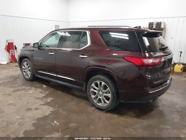 2018 Chevrolet Traverse Premier მანქანა იყიდება აუქციონზე, vin: 1GNEVJKW9JJ130523, აუქციონის ნომერი: 45676881