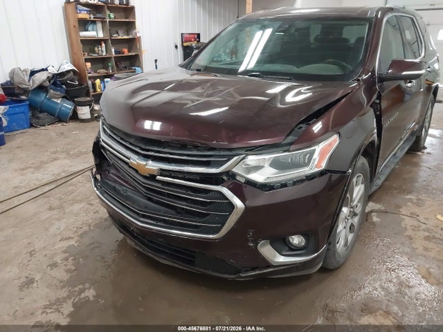 2018 Chevrolet Traverse Premier მანქანა იყიდება აუქციონზე, vin: 1GNEVJKW9JJ130523, აუქციონის ნომერი: 45676881