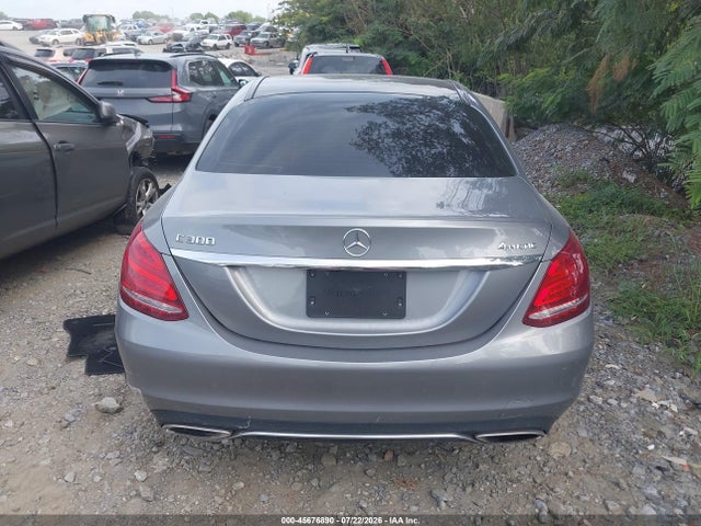 45676890 :رقم المزاد ، 55SWF4KB3FU091224 vin ، 2015 Mercedes-benz C 300 4matic مزاد بيع