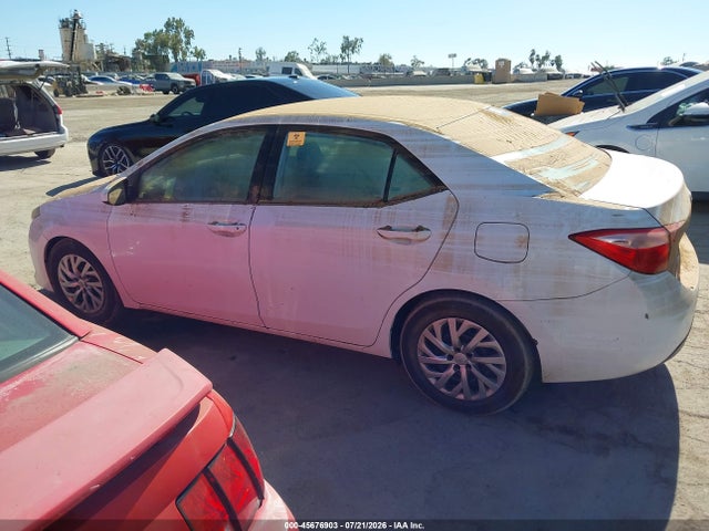 2T1BURHE1KC233296 Toyota COROLLA LE