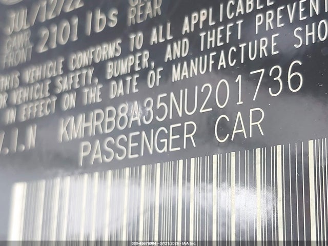 Hyundai Venue Se 2022 KMHRB8A35NU201736 Image 9
