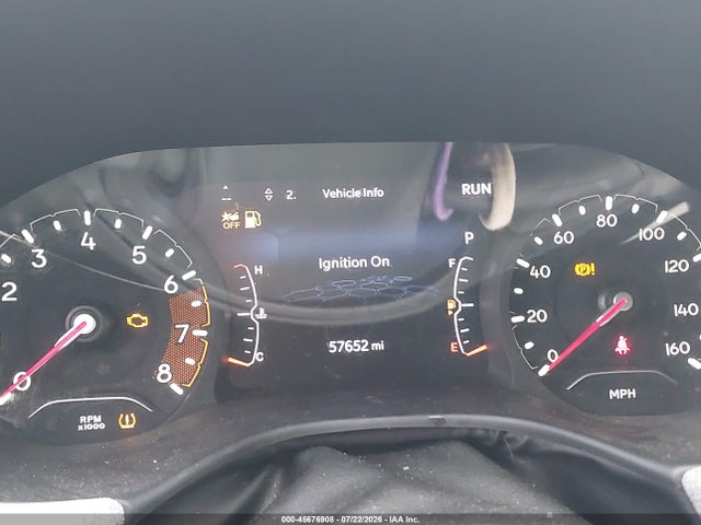 45676908 :رقم المزاد ، 3C4NJDBB9NT108085 vin ، 2022 Jeep Compass Latitude 4x4 مزاد بيع