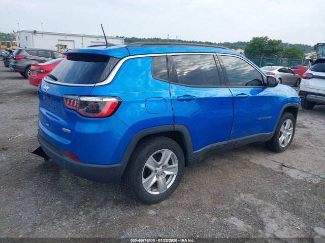 45676908 :رقم المزاد ، 3C4NJDBB9NT108085 vin ، 2022 Jeep Compass Latitude 4x4 مزاد بيع