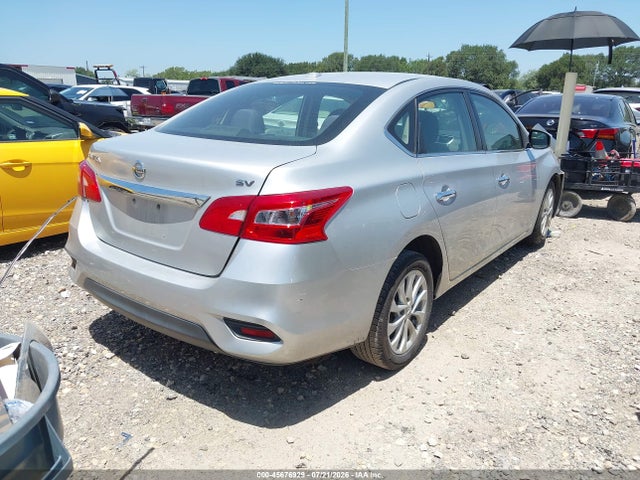 2019 Nissan Sentra Sv მანქანა იყიდება აუქციონზე, vin: 3N1AB7AP2KL610834, აუქციონის ნომერი: 45676929
