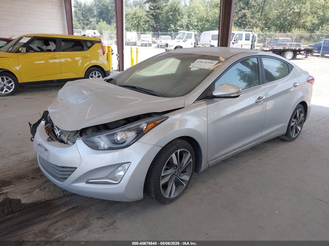 Hyundai Elantra Limited 2015 KMHDH4AE9FU323097 Image 2