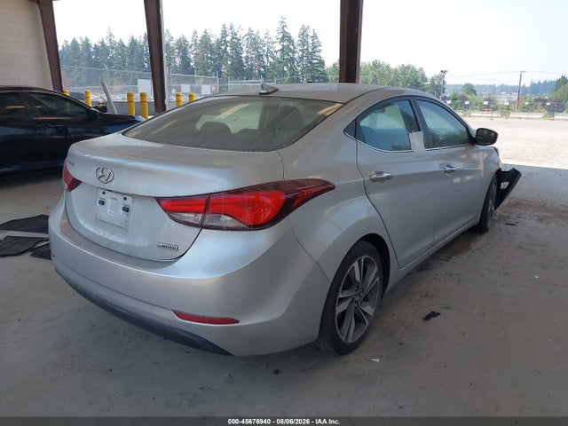 Hyundai Elantra Limited 2015 KMHDH4AE9FU323097 Image 4