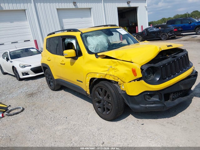 Aukcja sprzedaży 2018 Jeep Renegade Altitude Fwd, vin: ZACCJABB8JPJ71537, numer aukcji: 45676967