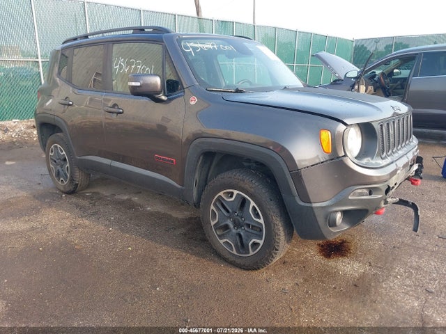 Продажа на аукционе авто 2017 Jeep Renegade Trailhawk, vin: ZACCJBCB1HPF97717, номер лота: 45677001