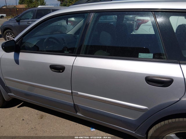 Aukcja sprzedaży 2006 Subaru Outback 2.5i, vin: 4S4BP61C466344450, numer aukcji: 45677024