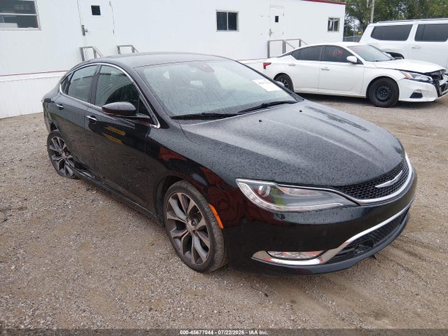 2015 Chrysler 200 C მანქანა იყიდება აუქციონზე, vin: 1C3CCCEG7FN567253, აუქციონის ნომერი: 45677044