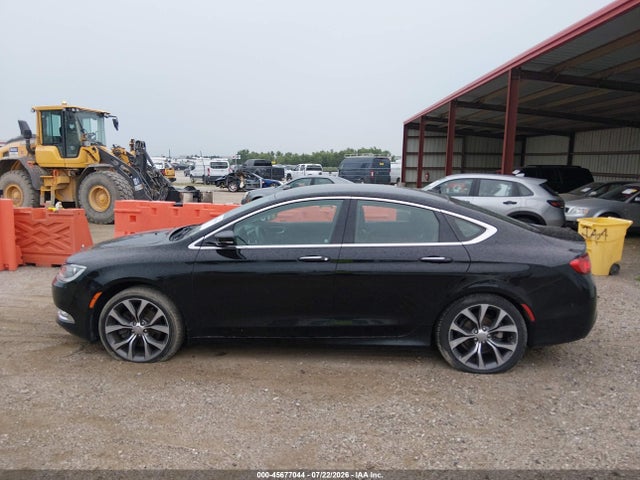 2015 Chrysler 200 C მანქანა იყიდება აუქციონზე, vin: 1C3CCCEG7FN567253, აუქციონის ნომერი: 45677044