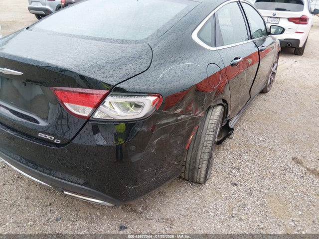 2015 Chrysler 200 C მანქანა იყიდება აუქციონზე, vin: 1C3CCCEG7FN567253, აუქციონის ნომერი: 45677044