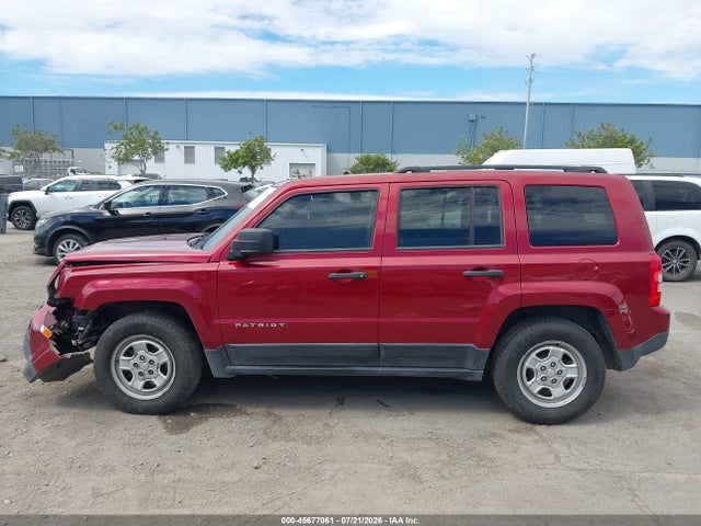 1C4NJPBB7HD103723 Jeep Patriot Sport