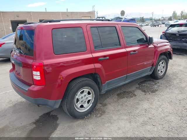 1C4NJPBB7HD103723 Jeep Patriot Sport