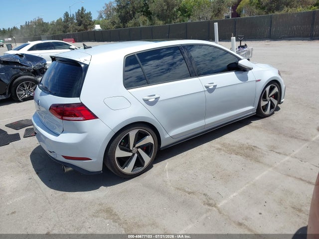 2018 Volkswagen Golf Gti 2.0t Autobahn/2.0t S/2.0t Se მანქანა იყიდება აუქციონზე, vin: 3VW547AU4JM290808, აუქციონის ნომერი: 45677103