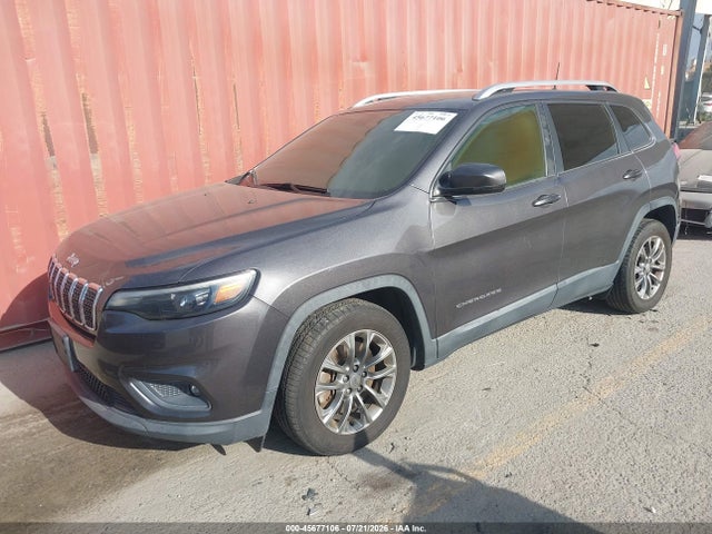 45677106 :رقم المزاد ، 1C4PJLLB6KD455621 vin ، 2019 Jeep Cherokee Latitude Plus Fwd مزاد بيع